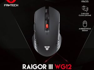 FANTECH Raigor III WG12 Gaming Mouse with 2.4GHz Wireless Connection, Up to 2000 DPI - Zapcart Technology Qatar