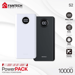 FANTECH S2 POWERPACK 10000mAh PORTABLE POWER BANK - Zapcart Technology Qatar