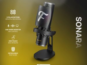 FANTECH SONARA UFM1 Finecoustic – ProSound Wired Microphone - Zapcart Technology Qatar