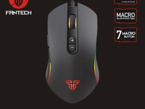 FANTECH THOR X9 WIRED MACRO RGB 4800DPI 7 BUTTONS GAMING MOUSE - Zapcart Technology Qatar