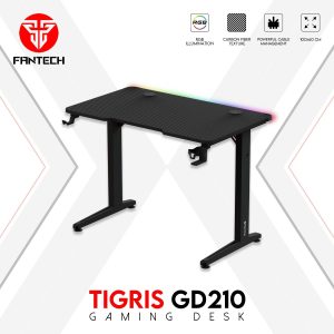 FANTECH Tigris GD210 Gaming Desk RGB Illumination Premium and Sleek Large Surface with Cable Management - Zapcart Technology Qatar