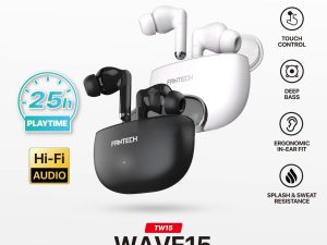 FANTECH TW-15 WAVE 15 TWS True Wireless Stereo Bluetooth Earphone - Zapcart Technology Qatar