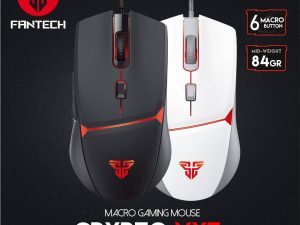 FANTECH VX7 Crypto 6D Light weight Macro Programmable Gaming Mouse - Zapcart Technology Qatar