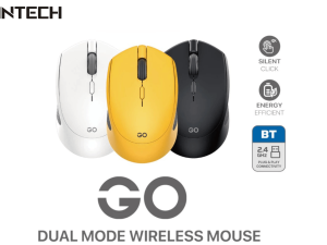 FANTECH W190D DUAL MODE 2.4Ghz and Bluetooth Wireless Office Silent Mouse - Zapcart Technology Qatar