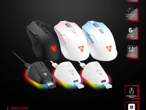 FANTECH WG11V2RD CRUISER II Wireless Gaming Mouse (With RGB Charging Dock) - Zapcart Technology Qatar