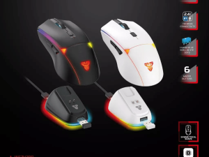 Fantech WG7V2RD Crypto II Wireless Gaming Mouse Rechargeable 12000 DPI Includes Charging Dock - Zapcart Technology Qatar