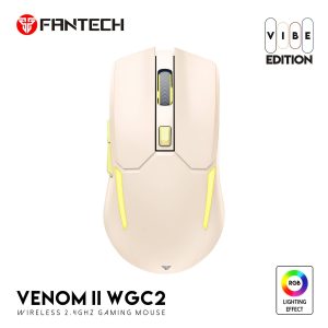 FANTECH WGC2 Venom II Rechargeable Wireless Gaming Mouse Mice With Gaming Sensor (Me series) - Zapcart Technology Qatar