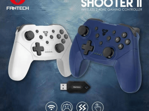 FANTECH (WGP13) SHOOTER II WIRELESS 2.4 GHz Gaming Controller Ergonomic PC GAMEPAD JOYTICK - Zapcart Technology Qatar