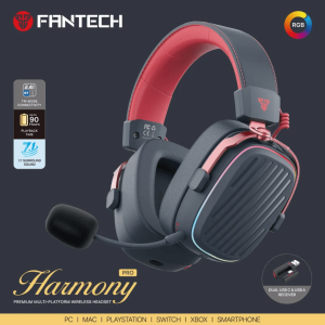 FANTECH WHG02P HARMONY PRO WIRELESS GAMING HEADSET - Zapcart Technology Qatar