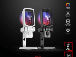 FANTECH WMCX01 LEVIOSA Wave Wireless Condenser Microphone - Zapcart Technology Qatar