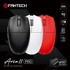 FANTECH XD7V2P - ARIA II PRO WIRELESS GAMING MOUSE - Zapcart Technology Qatar