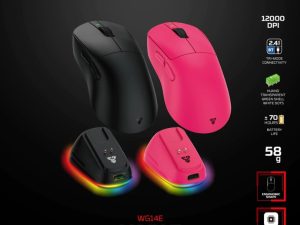 Fantech Yari E WG14E Wireless Gaming Mouse | Ergonomic Shape | PixArt 3311 Sensor | Huano TGSWD - Zapcart Technology Qatar