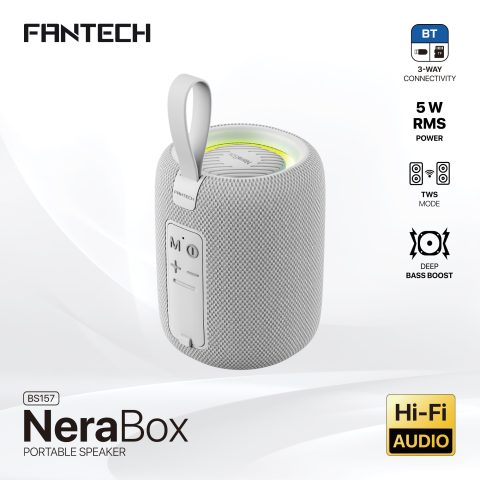 FANTECH(BS157)-NeraBox 5W RMS PORTABLE SPEAKER - Zapcart Technology Qatar