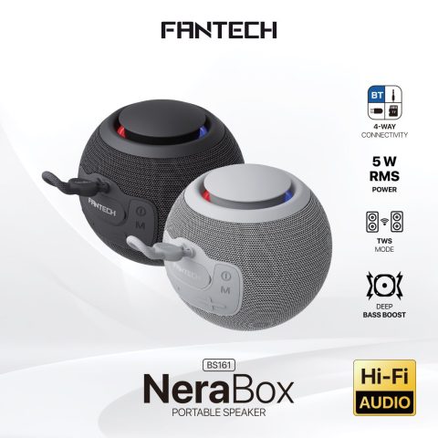 FANTECH(BS161)-NeraBox 5W RMS PORTABLE SPEAKER - Zapcart Technology Qatar