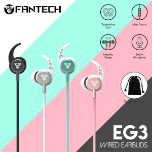 FANTECH(EG3)-FANTECH 3.5MM IN-EAR HEADSET - Zapcart Technology Qatar