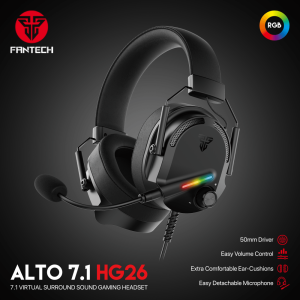 FANTECH(HG26)-GAMING HEADPHONE USB VIRTUAL 7.1 - Zapcart Technology Qatar