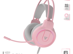 FANTECH(HQ53-PINK)-Gaming Headphone - Zapcart Technology Qatar