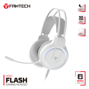FANTECH(HQ53-WHITE)-Gaming Headphone - Zapcart Technology Qatar