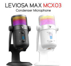 FANTECH(MCX03)-LEVIOSA MAX WIRED CONDESER USB-C MICROPHONE - Zapcart Technology Qatar