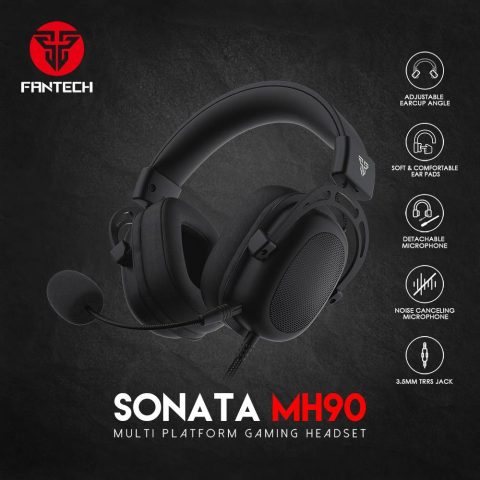 FANTECH(MH90)-Wired Gaming Headphone - Zapcart Technology Qatar