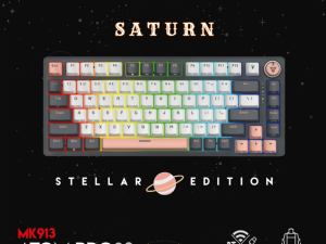 FANTECH(MK913-SATURN)-STELLAR EDITION ATOM PRO 83KEY WIRELESS GAMING KEYBOARD (SATURN) - Zapcart Technology Qatar