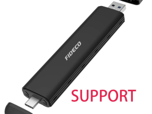 FIDECO M207CS M.2 SATA NGFF SSD ENCLOSURE-USB3.1 GEN2 (10Gbps) - Zapcart Technology Qatar