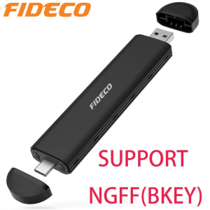 FIDECO M207CS M.2 SATA NGFF SSD ENCLOSURE-USB3.1 GEN2 (10Gbps) - Zapcart Technology Qatar