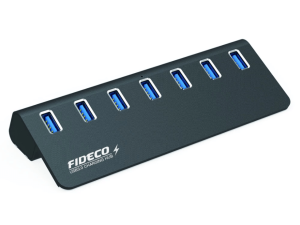 FIDECO(H718S)-USB3.2 GEN2 10G 7 PORT - Zapcart Technology Qatar