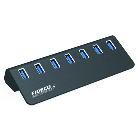 FIDECO(H718S)-USB3.2 GEN2 10G 7 PORT - Zapcart Technology Qatar