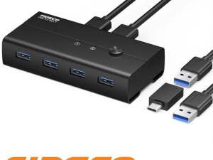 FIDECO(HKV24U3)-USB 3.2 GEN 1 KVM SWITCH - Zapcart Technology Qatar