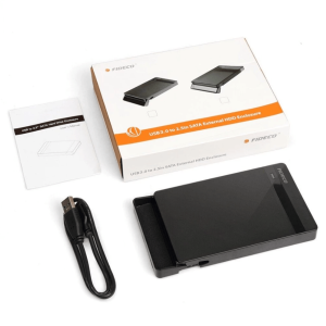 FIDECO(K2U-U3)-2.5 SATA USB 3.0 EXTERNAL HDD ENCLOSURE - Zapcart Technology Qatar