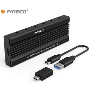 FIDECO(M203CS)-M.2 (NGFF) TYPE-C To SSD Aluminum CASING-B-KEY - Zapcart Technology Qatar