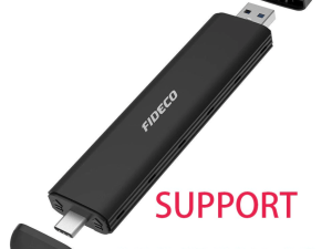 FIDECO(M207CP)-USB3.1 TO M.2. NVME SSD ENCLOSURE-MKEY - Zapcart Technology Qatar