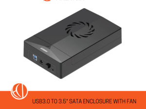 FIDECO(P3U-U3)-3.5 SATA UBS CASE WITH FAN - Zapcart Technology Qatar