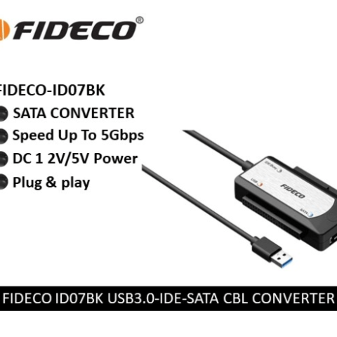 FIDECO(S3T-U3.0)-USB3.0-IDE-SATA Cable - Zapcart Technology Qatar