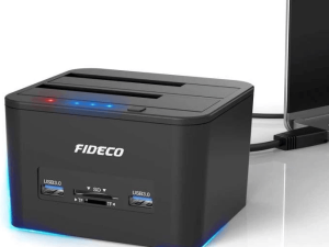 FIDECO(YPZ04-S2HC)-USB 3.0 all in 1 hdd docking station driver 2.5 3.5 external hard drive with card reader - Zapcart Technology Qatar