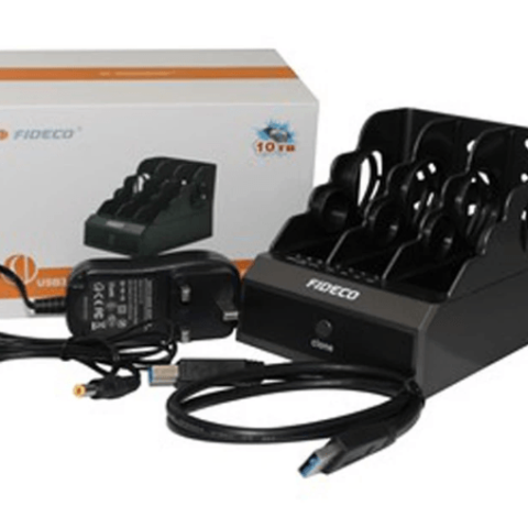 FIDECO(YPZ08A-SI-U3)-USB 3.0 TO 3BAY HDD DOCKING - Zapcart Technology Qatar
