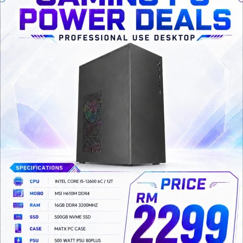 Gadget Zone Customized For Business-use PC Set June Package - Set A - Zapcart Technology Qatar