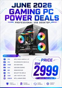 Gadget Zone Customized Gaming PC Set June Package (ENTRY) - Set D - Zapcart Technology Qatar