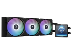 GAMDIAS AURA GL360 LCD ARGB LIQUID COOLER - Zapcart Technology Qatar