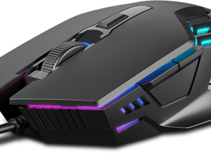 GAMDIAS AURA GS4 Multicolor Gaming Mouse - 6 Multi-functional Keys, 3600-DPI Optical Sensor - Zapcart Technology Qatar