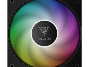 Gamdias NOTUS M1-1201 ARGB (ARGB PWM Fan (1 PC) Swappable Fan Blade (Reverse Fan Blade Included)) - Zapcart Technology Qatar