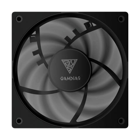 Gamdias NOTUS M1-1201 (SILENT. STURDY. POWERFUL fan (1 PC) / Premium All-black Design) - Zapcart Technology Qatar