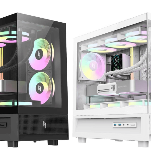 GAMEMAX 270° Panoramic View NEX C31 M-ATX GAMING CASE - Zapcart Technology Qatar