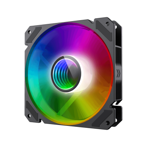 GAMEMAX FN-12Rainbow-C9 Infinity ARGB 120mm Fan - Zapcart Technology Qatar