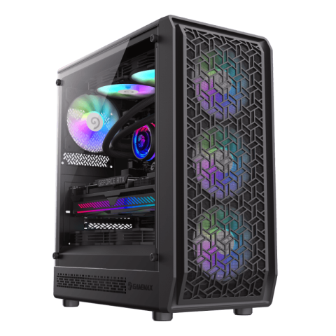 GAMEMAX Forge MB Premium Micro ATX PC Case - Zapcart Technology Qatar