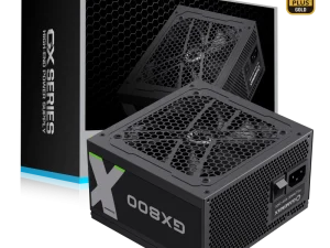 GAMEMAX GX-800 80+ Gold Wired Black ATX Power Supply - Zapcart Technology Qatar