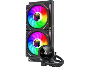 GAMEMAX IceBurg 240 Digital 240V ARGB Liquid CPU Cooler - Zapcart Technology Qatar