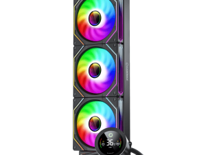 GAMEMAX IceBurg 360 Digital BK 360mm ARGB Liquid CPU Cooler - Zapcart Technology Qatar