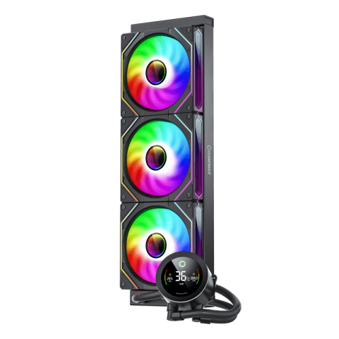 GAMEMAX IceBurg 360 Digital BK 360mm ARGB Liquid CPU Cooler - Zapcart Technology Qatar